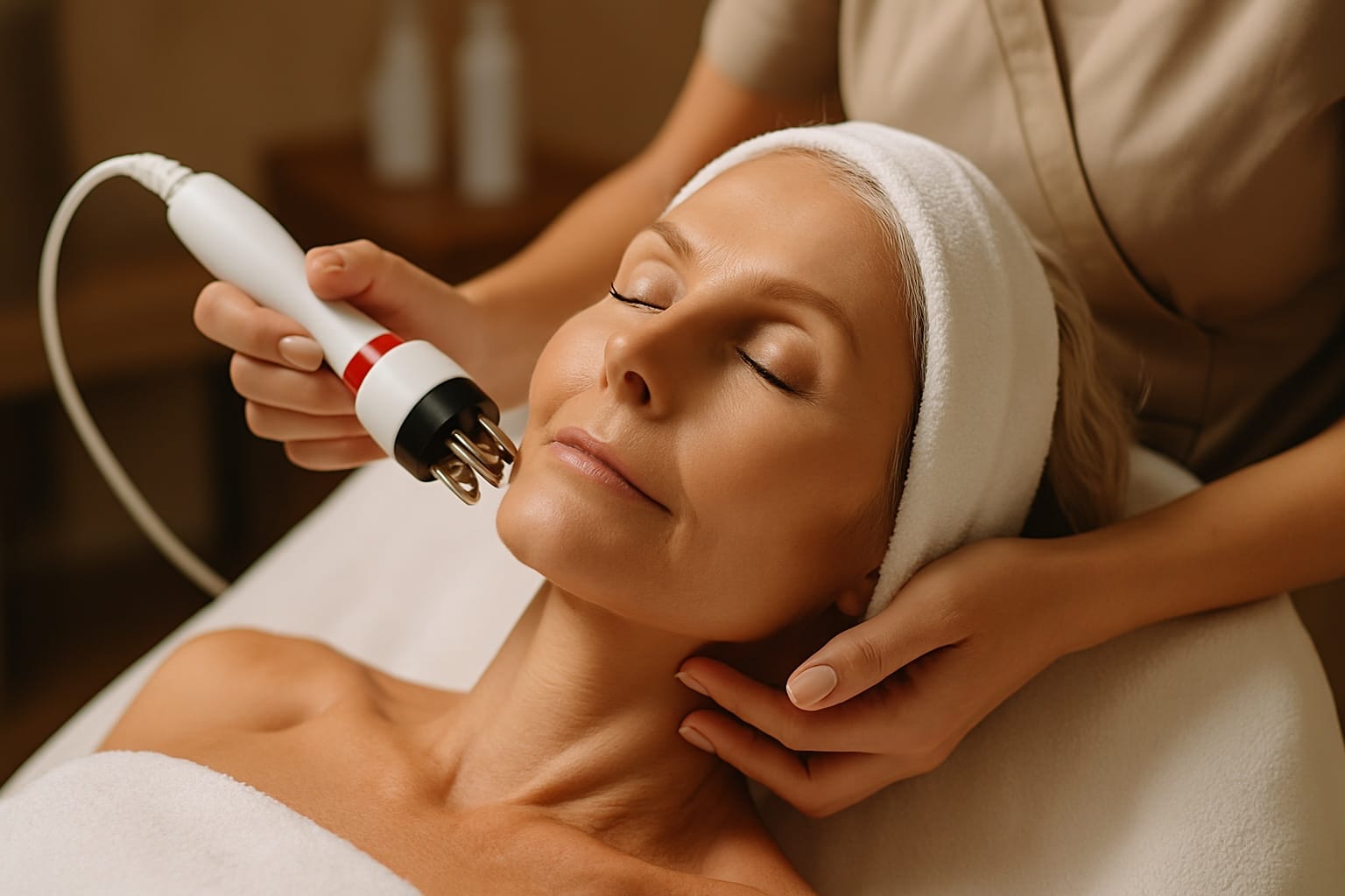 anti aging facial for skin toning