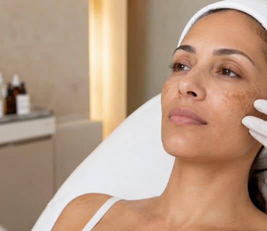 Mejor Facial para Melasma y Piel Madura en Chicago | Lulu Beauty Spa best facial for melasma anti aging chicago